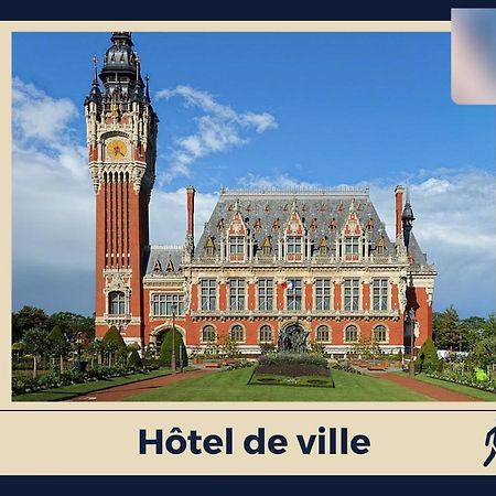 * The Gold Time * Appartement Confort * Centre-Ville Calais Exterior foto