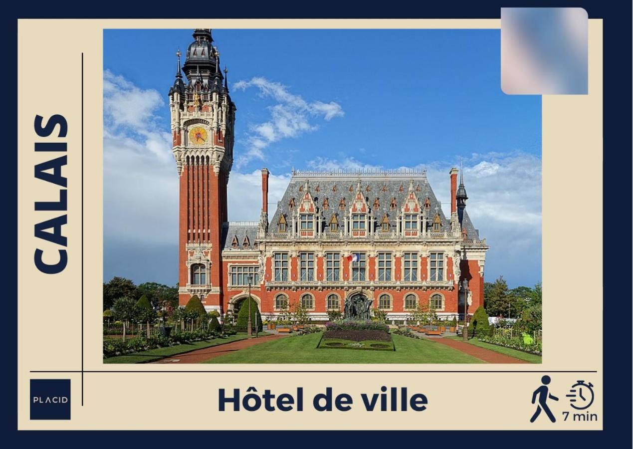 * The Gold Time * Appartement Confort * Centre-Ville Calais Exterior foto